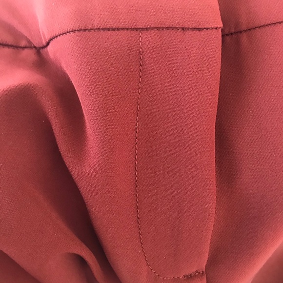 NWT Anne Klein Madder Brown Trouser Pants Sz 4 - Picture 9 of 11